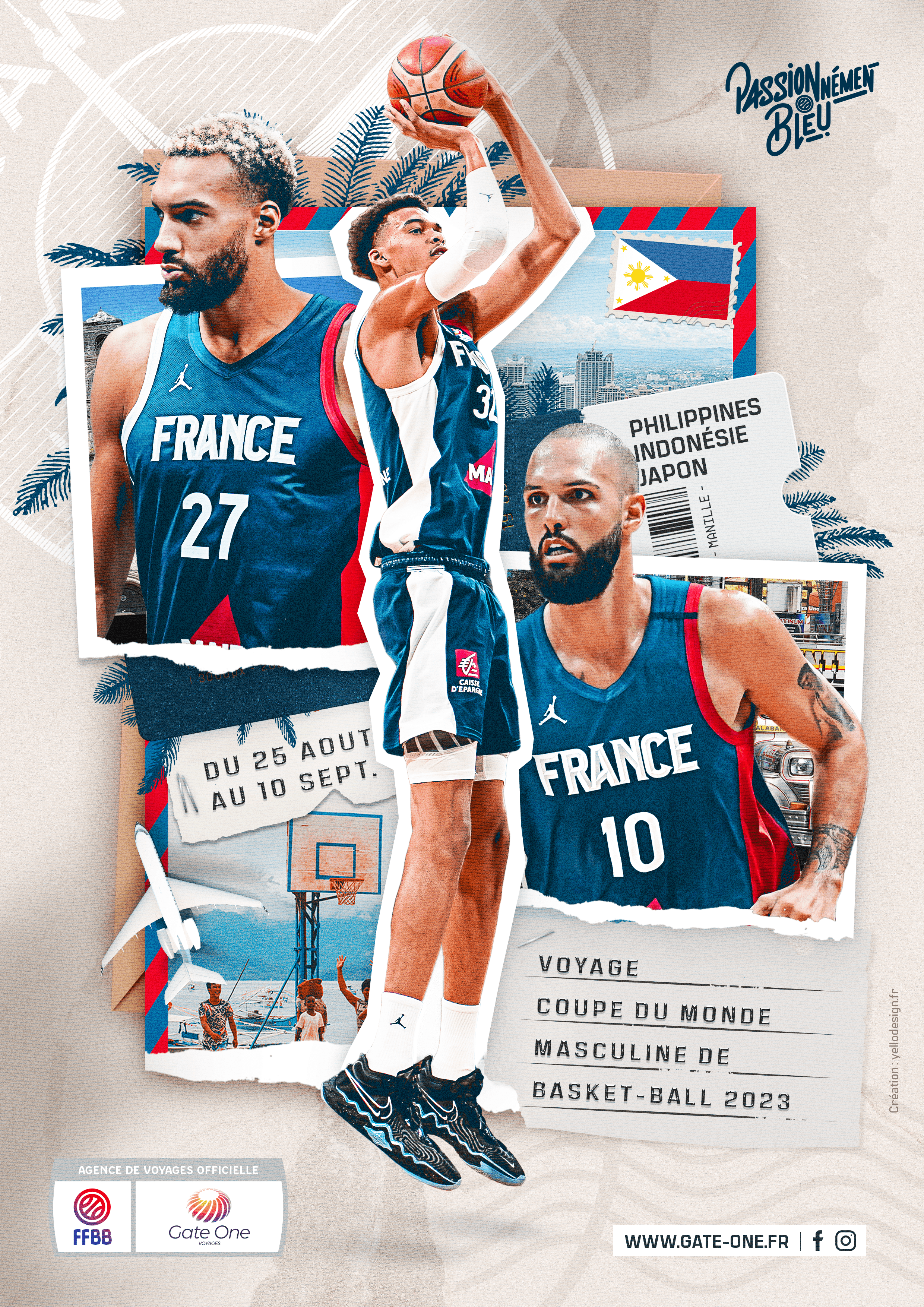 Coupe du Monde de Basket 2023 Voyages S jour Billets