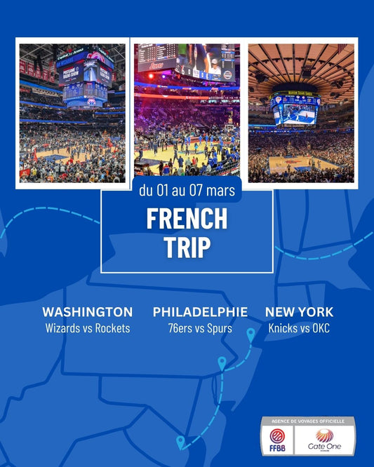 Voyage Basket US - FFBB French Trip à Washington, Philadelphie et New York